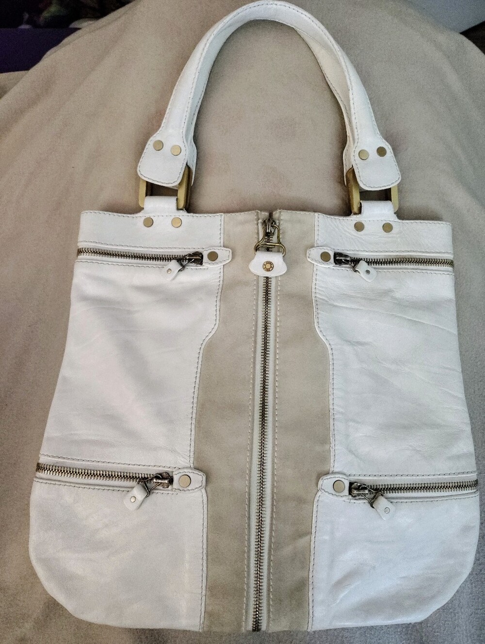 Jimmy Choo Mona Vintage Tote with COA - Picture 3 of 16